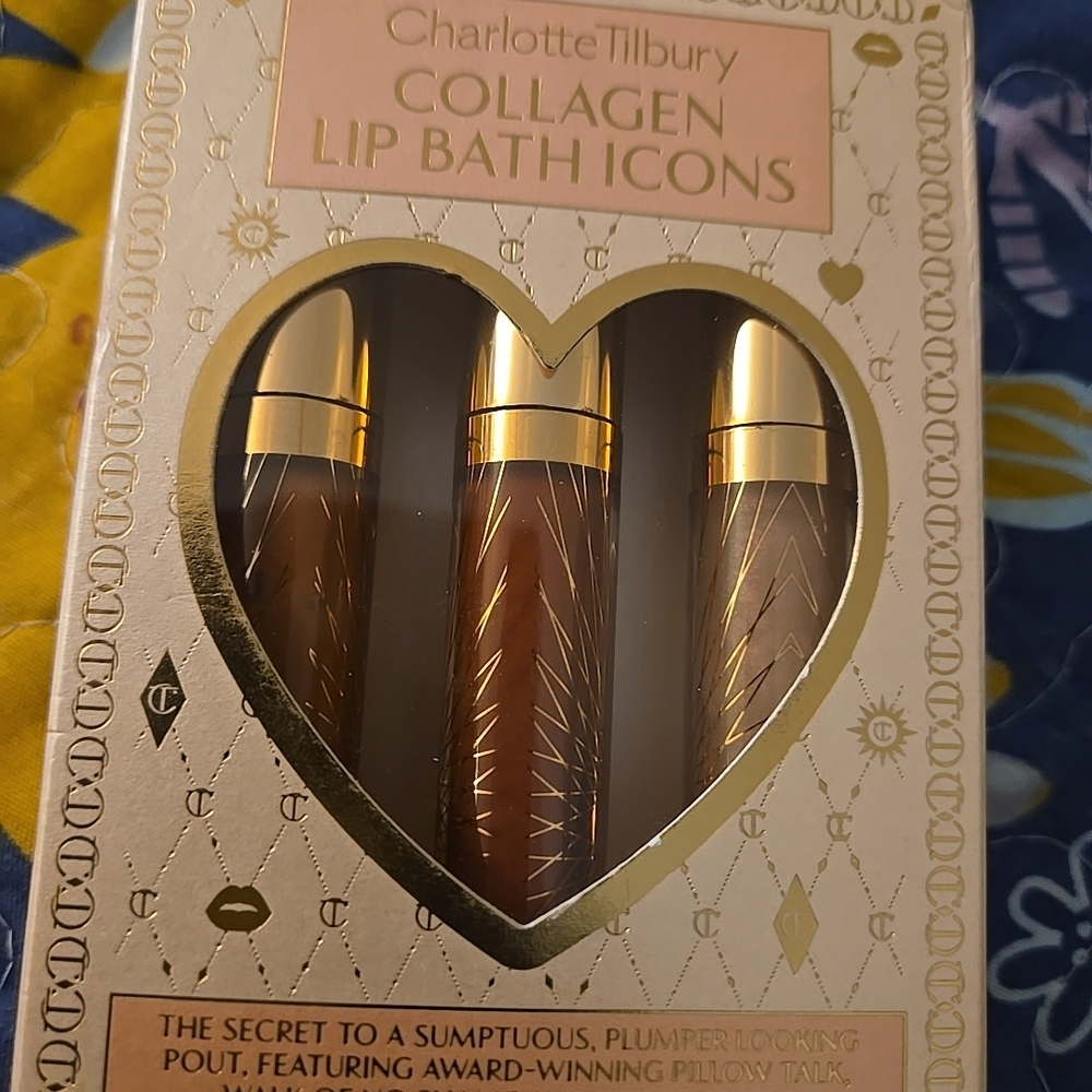 Brand New Charlotte Tilbury Collagen Lip Bath Icons - Discontinued